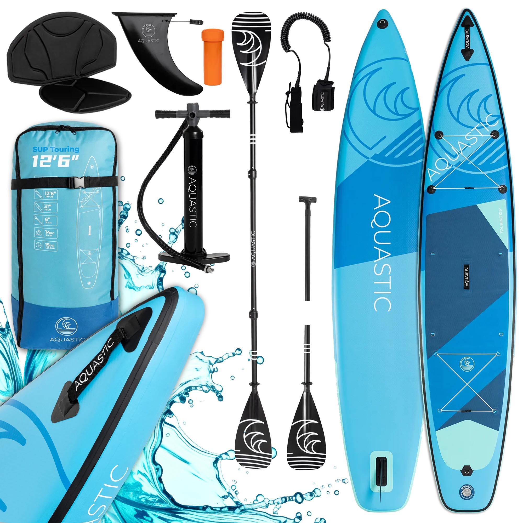 Deska SUP AQUASTIC Touring 12'6 Zestaw z siedziskiem