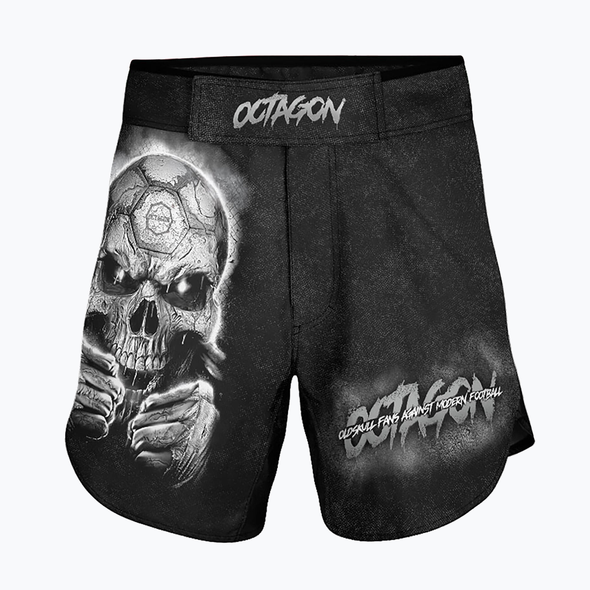 Spodenki treningowe męskie Octagon Oldskull Fans MMA
