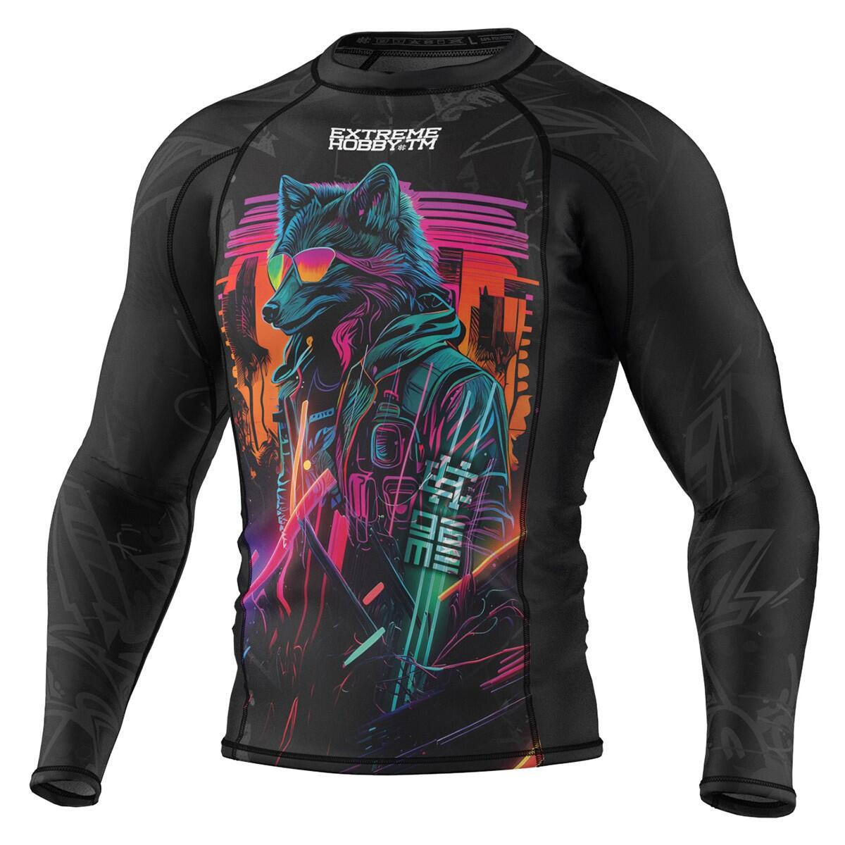 Rashguard Męski Extreme Hobby CYBER ANIMALS