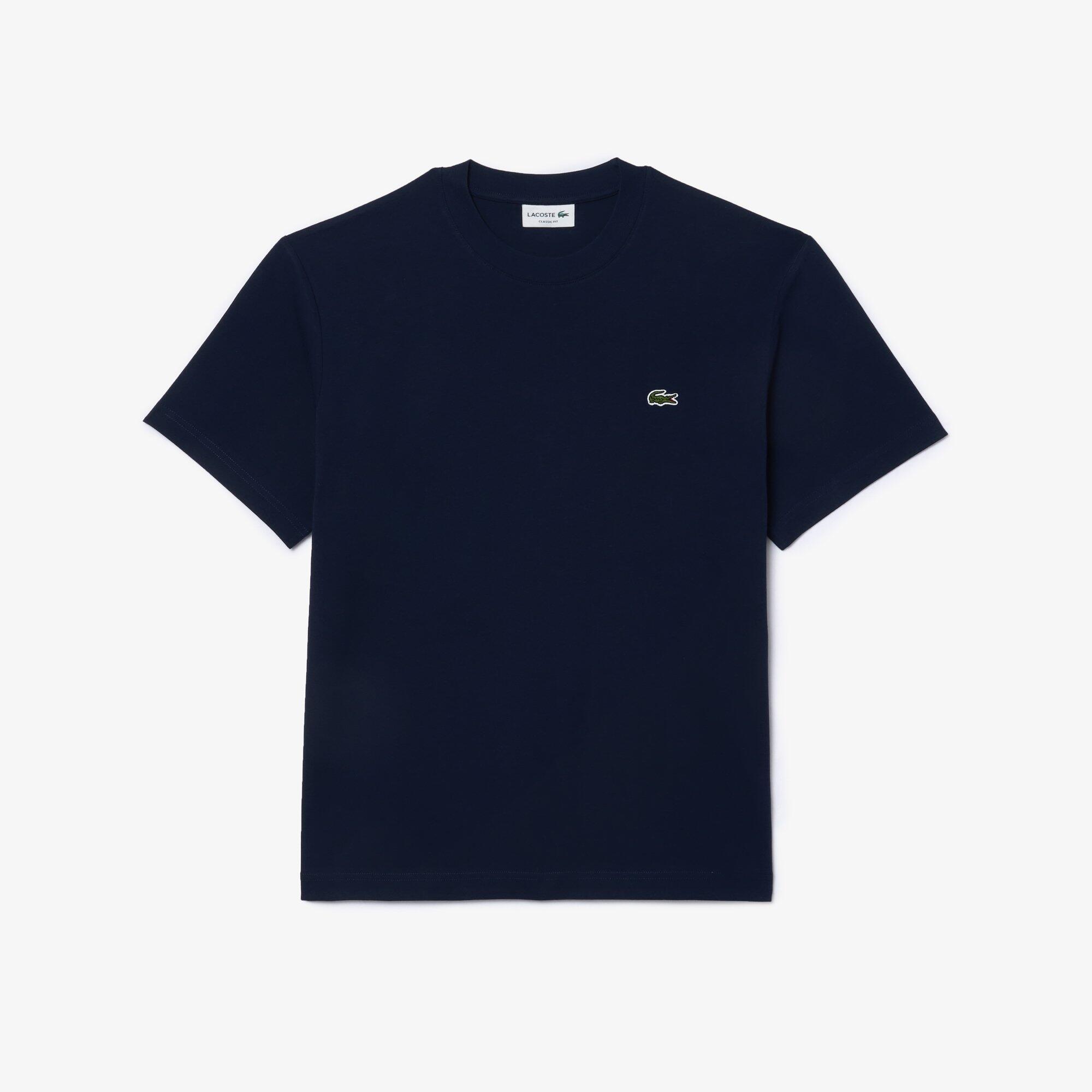 Koszulki Lacoste Model Th7318 Tee-shirt Kolor Niebieski