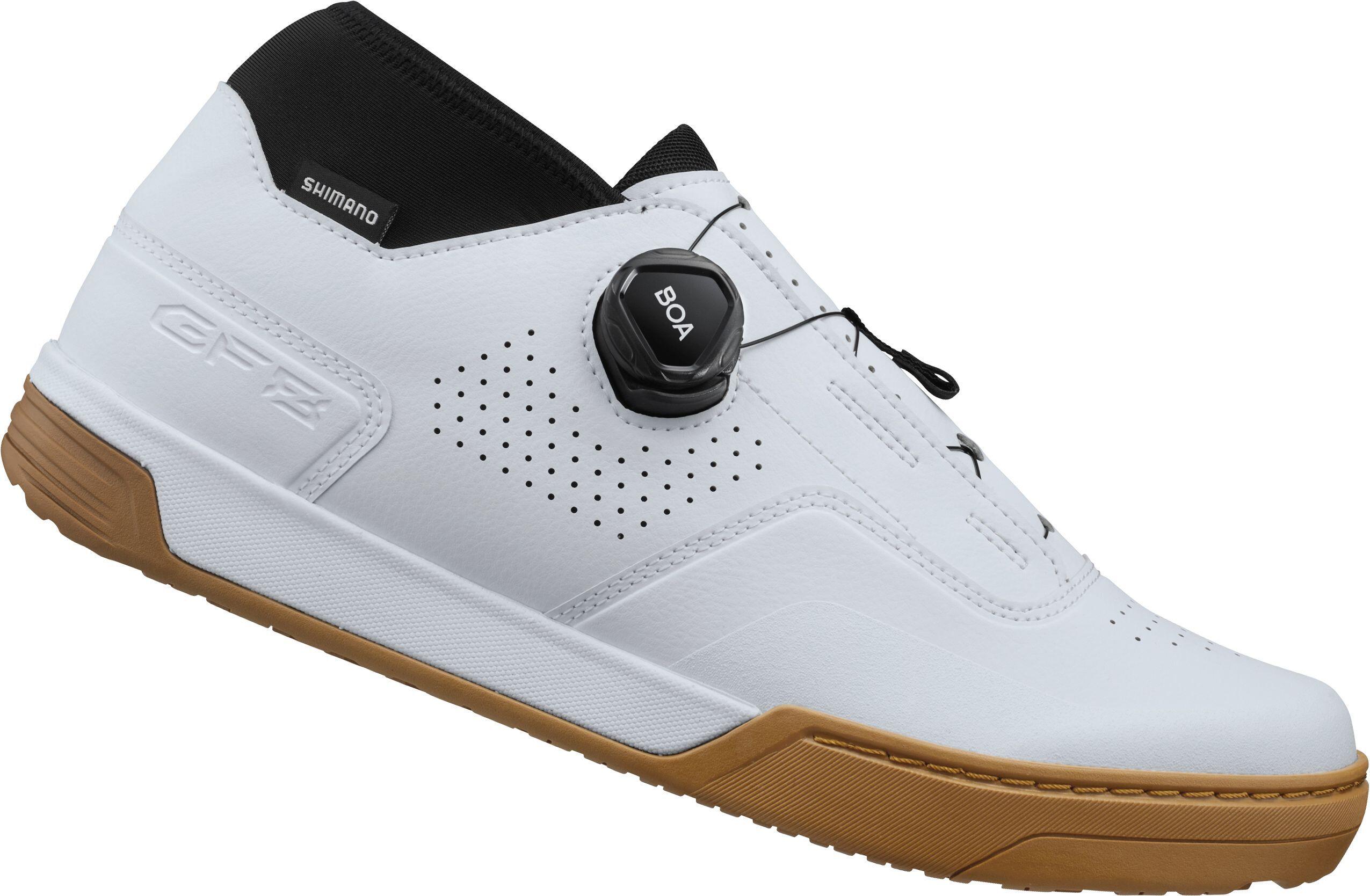 Buty rowerowe terenowe GF800, białe