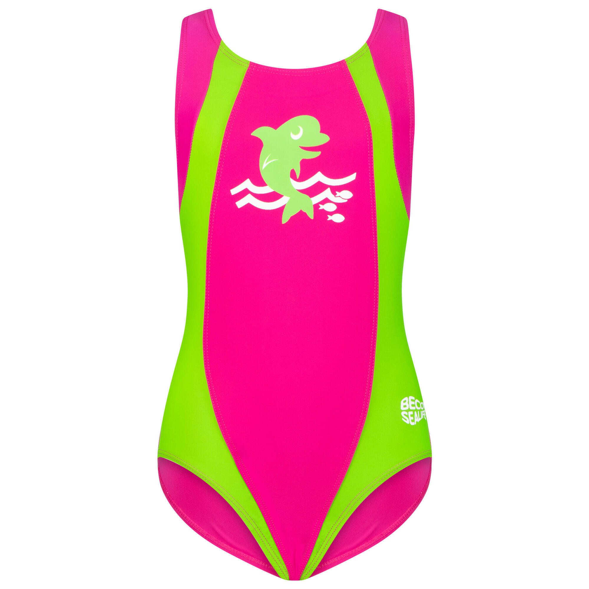 Beco -sealife Uv Swimsuit Pink/green