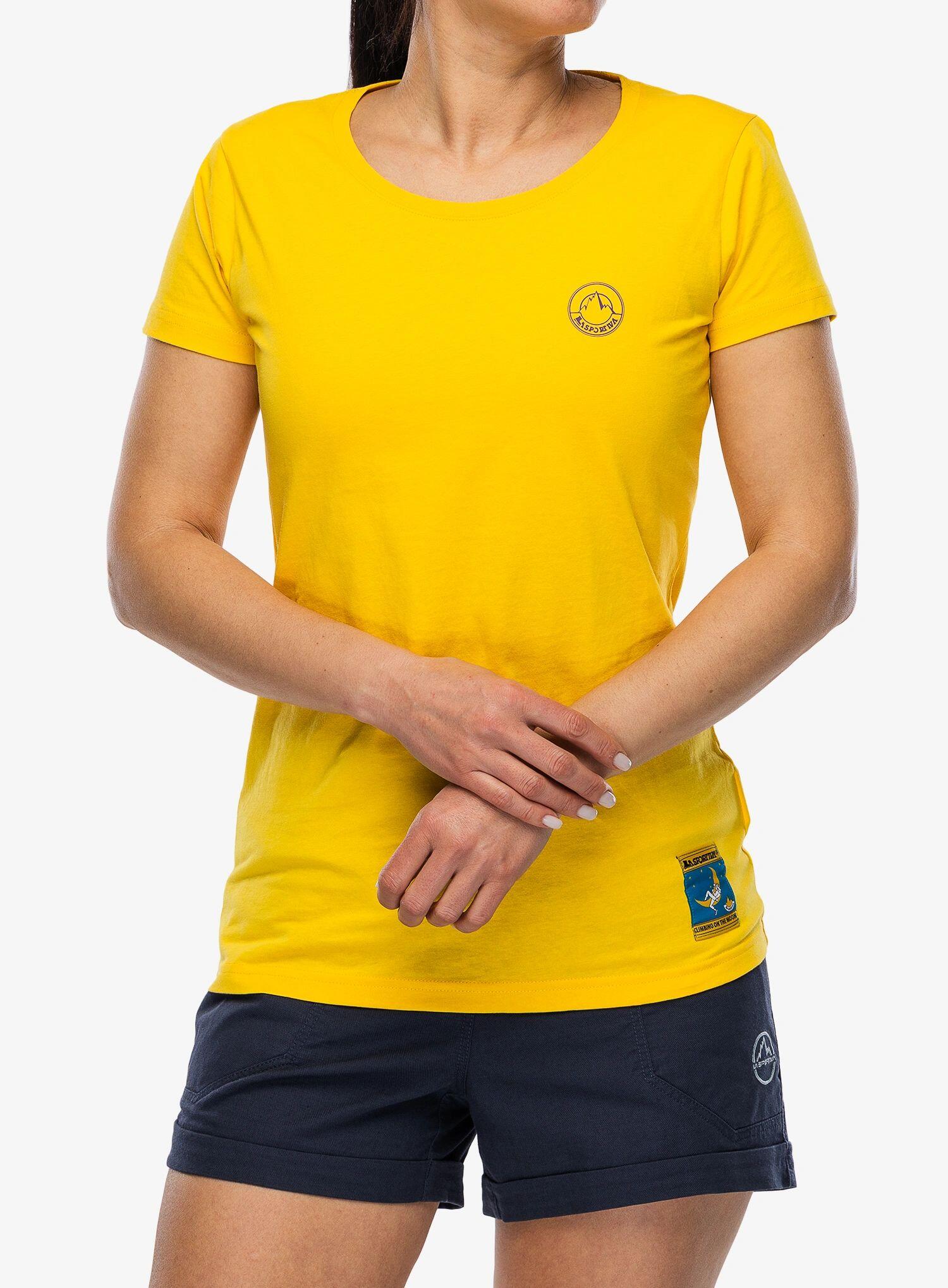 Koszulka bawełniana damska La Sportiva Climbing on the Moon T-Shirt