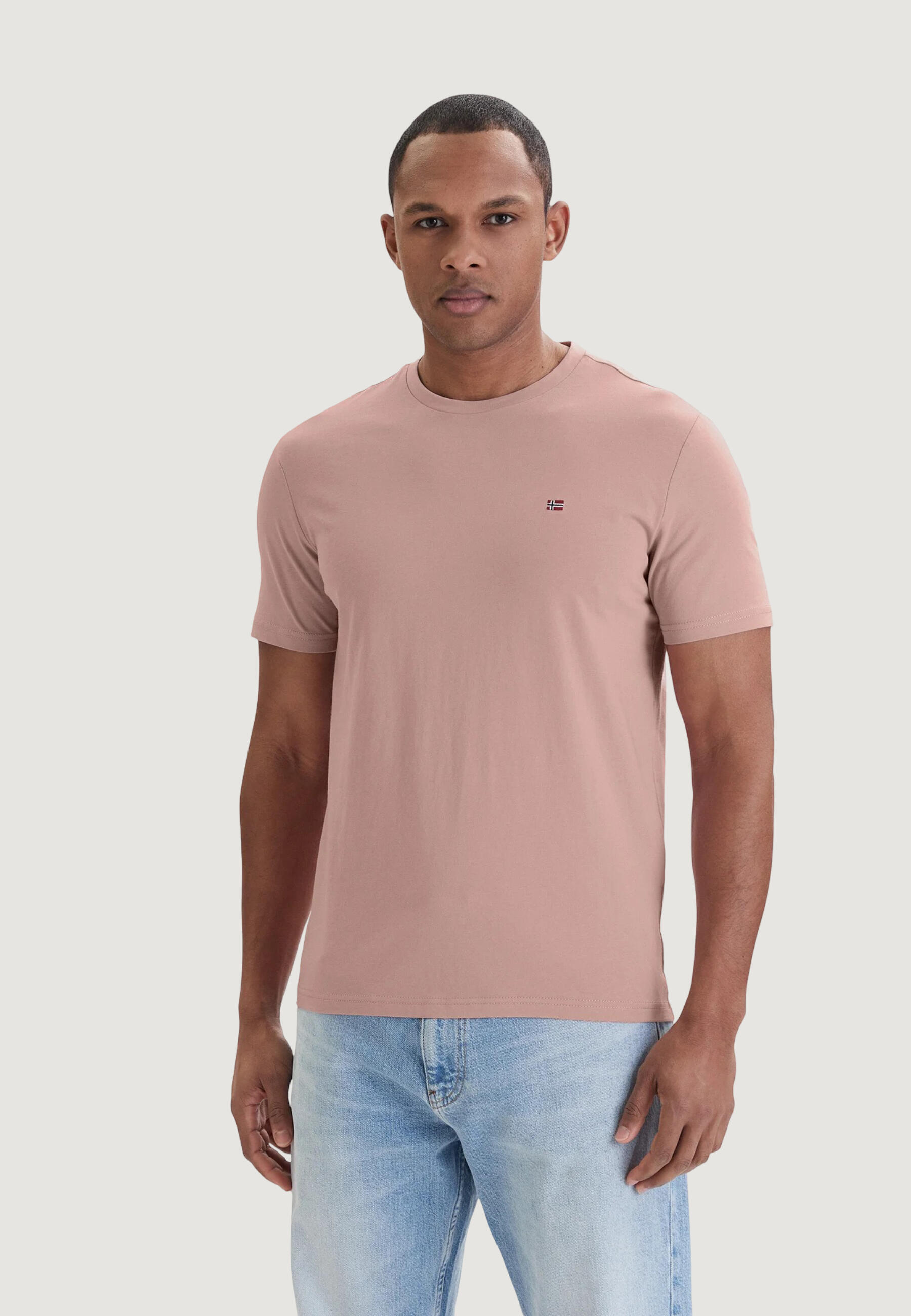 Koszulka crop top Mężczyzna NAPAPIJRI SALIS SS