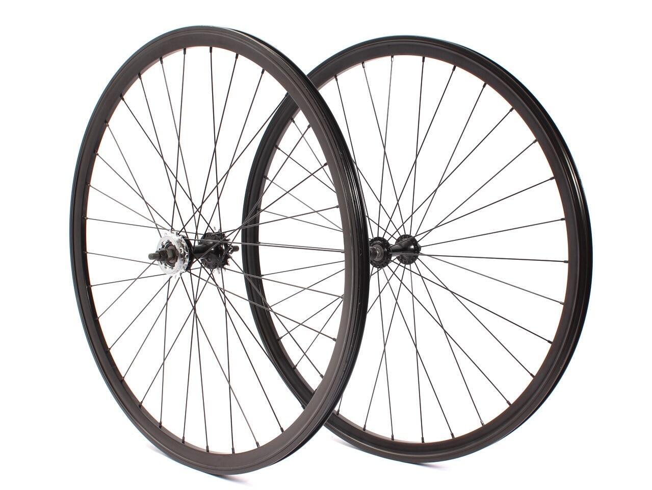 ZESTAW KOŁOWY FIXIE 28 CZARNY KHEBIKES