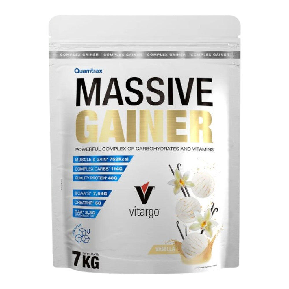 Massive Gainer - 7 kg waniliowego Quamtrax