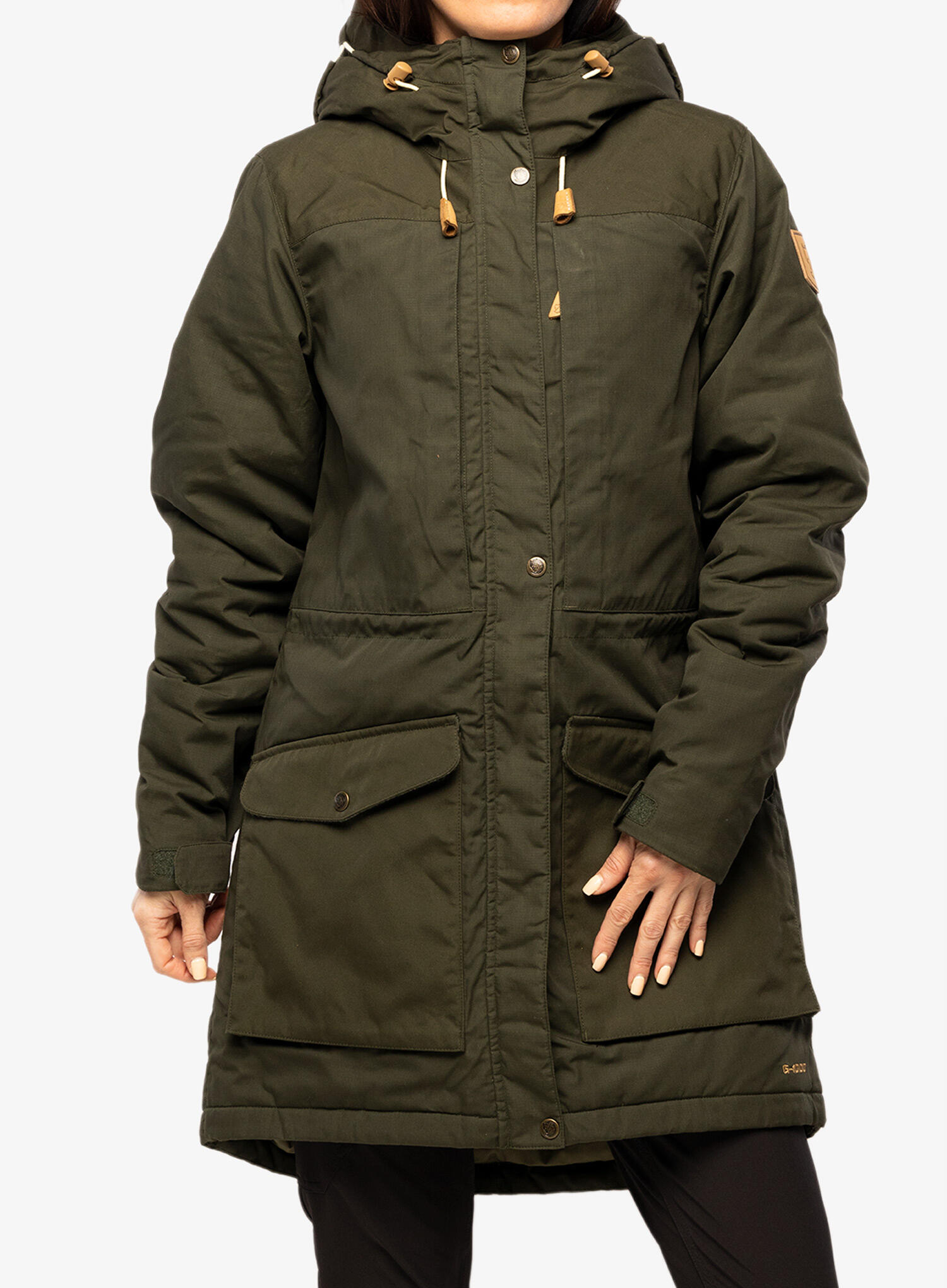 Kurtka ocieplana damska Fjallraven Singi Wool Padded Parka