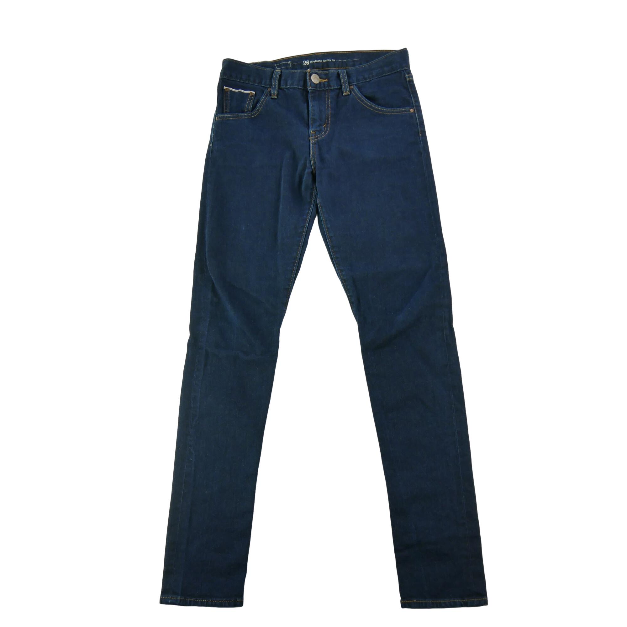 Second life - Levi Strauss damskie jeansy boyfriend skinny - Jak nowy