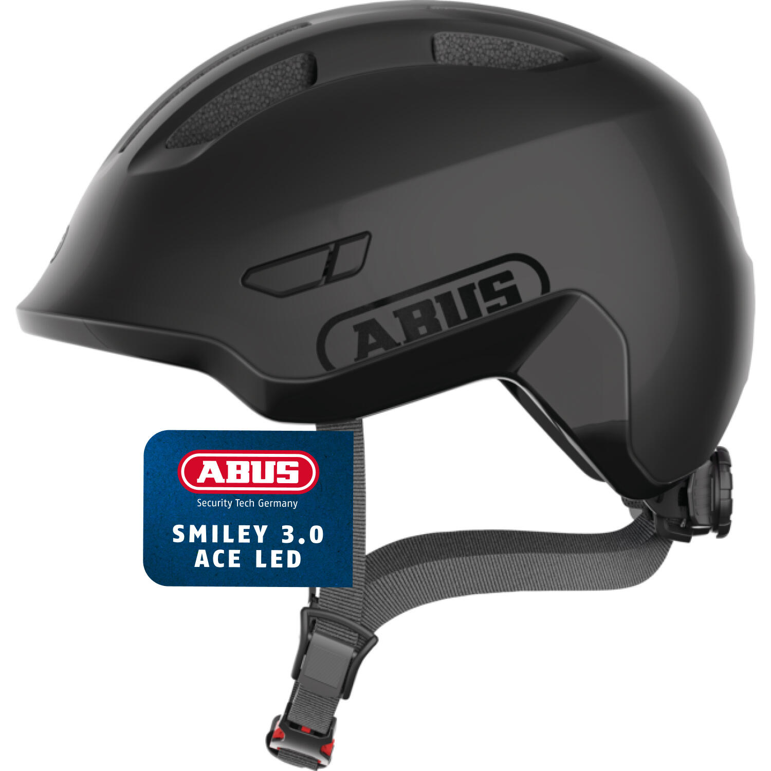 Kask rekreacyjny dla dzieci „Smiley 3.0 Ace LED” czarny