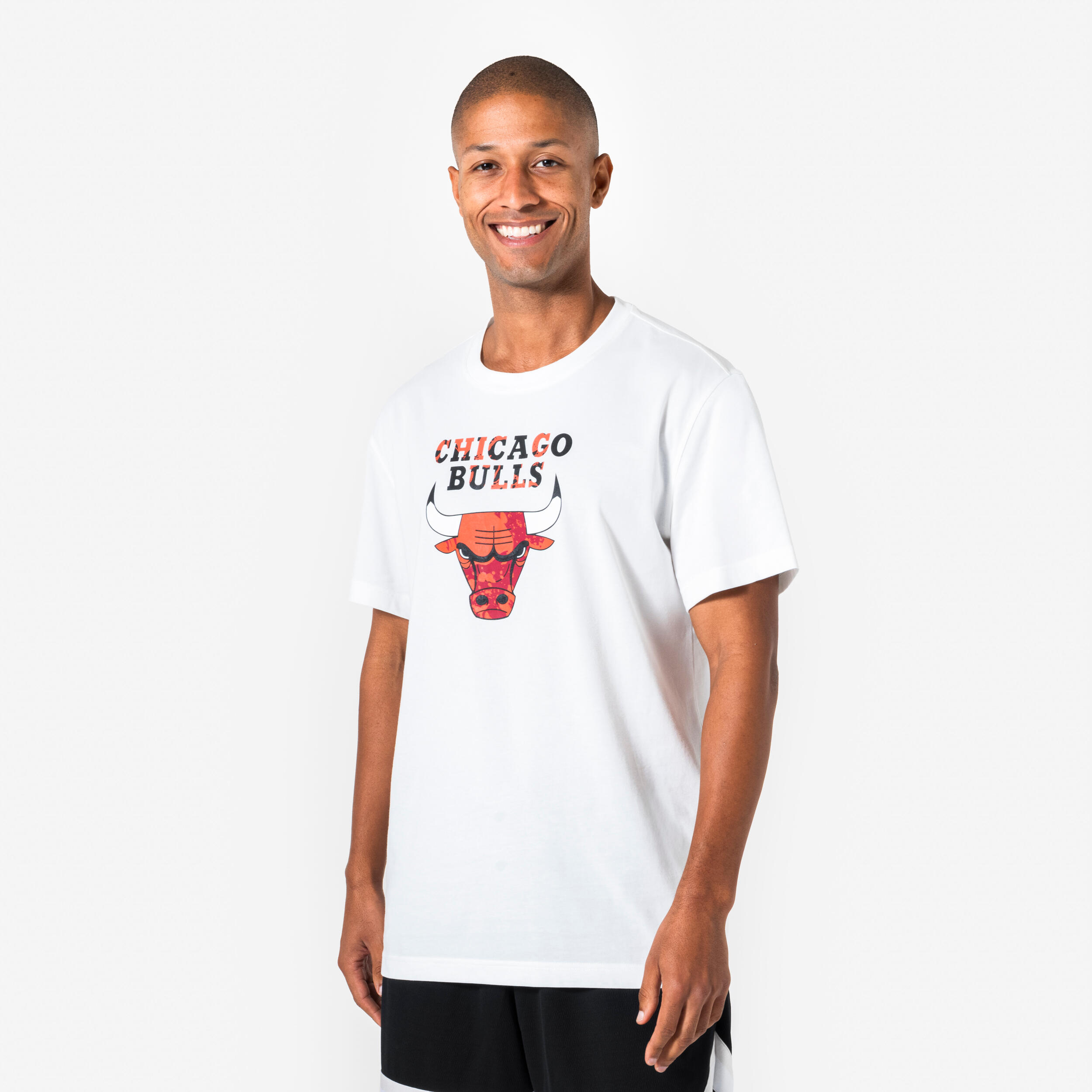 Koszulka do koszykówki unisex Tarmak NBA Bulls 900