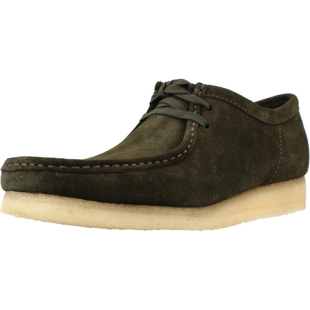 Buty CLARKS WALLABEE FOREST Zielony