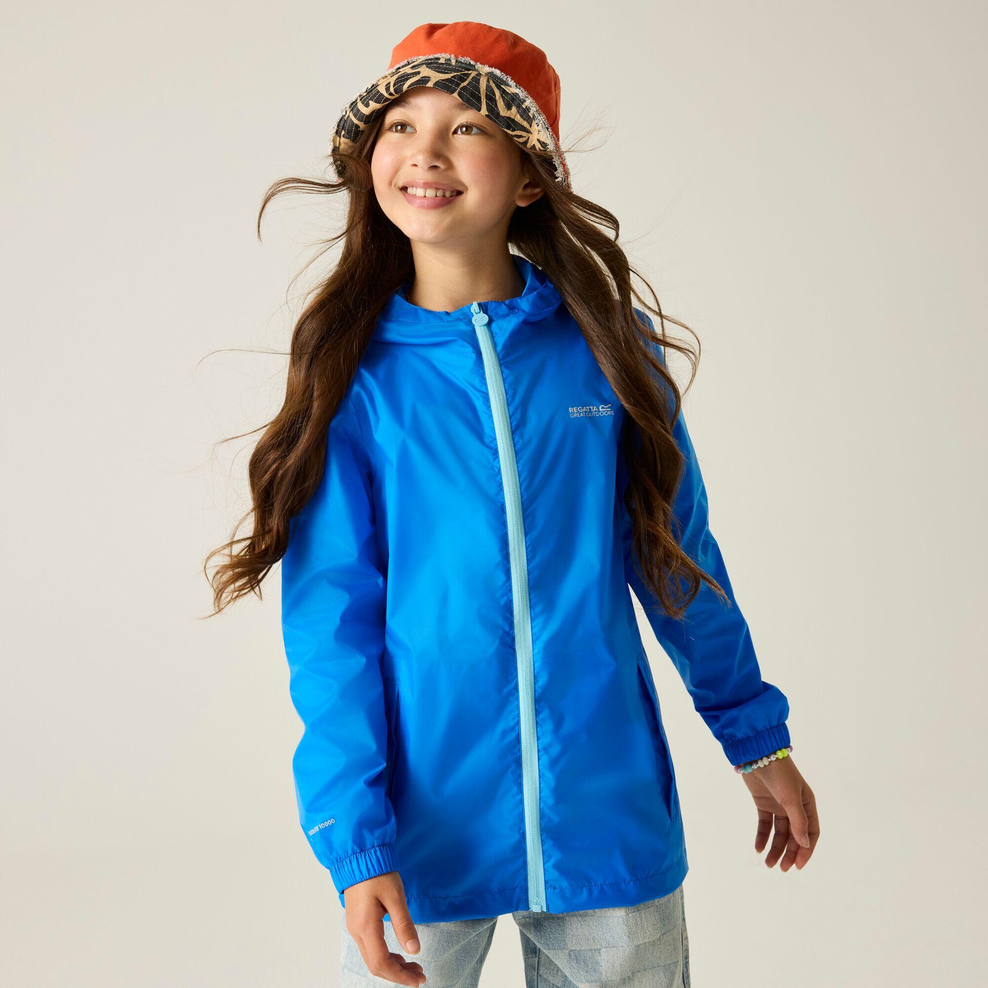 Kurtka trekkingowa dziecięca Pack It Jacket III kieszonkowa