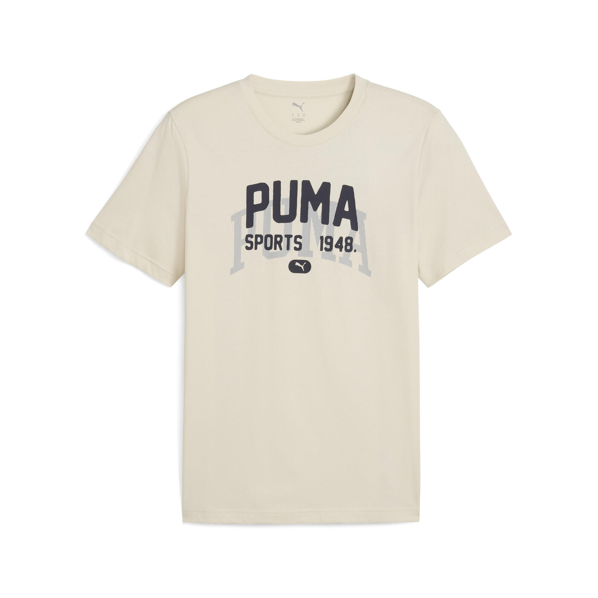 Męska koszulka z grafiką w uniwersyteckim stylu PUMA