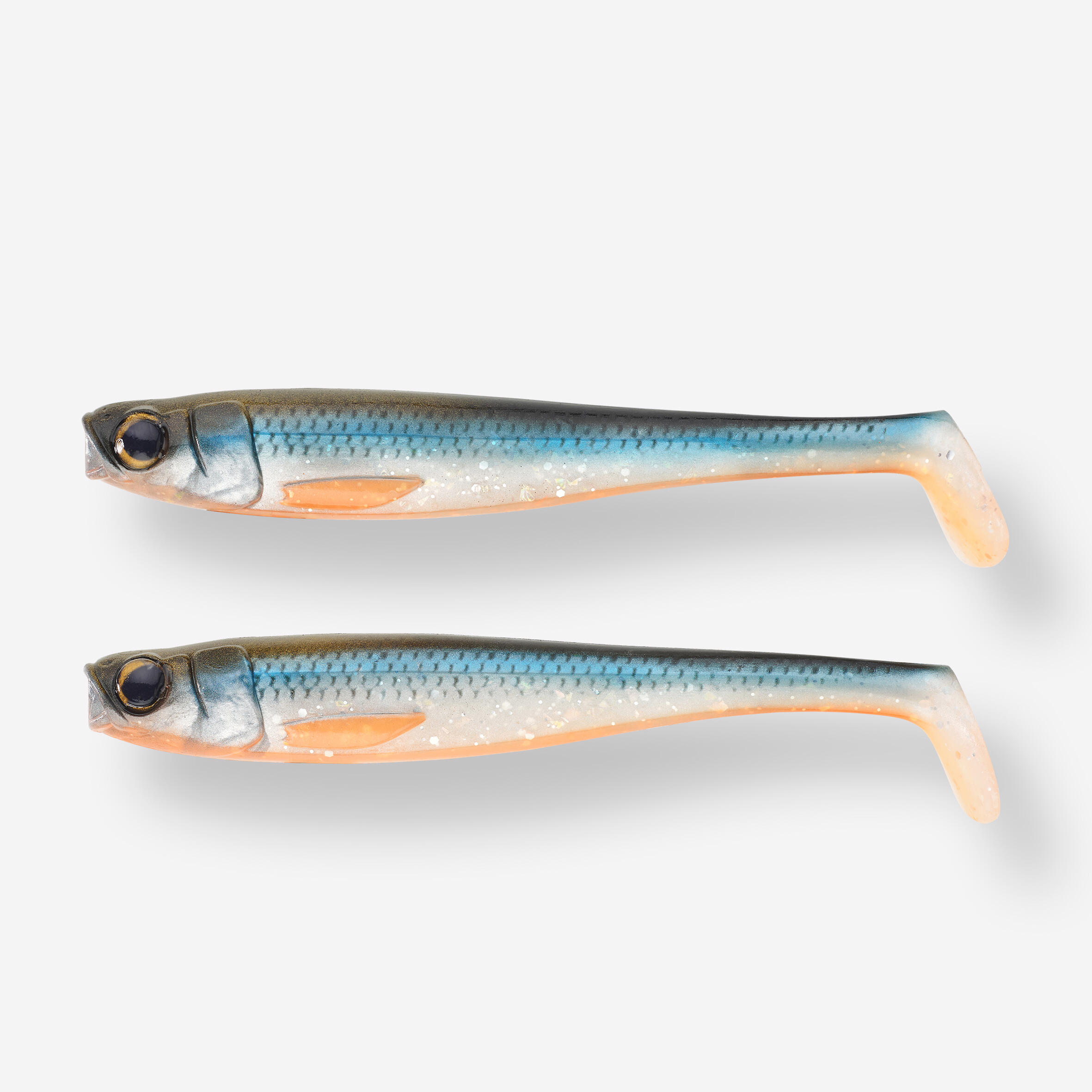 Miękka przynęta Caperlan Shad Rogen 160 płoć X2
