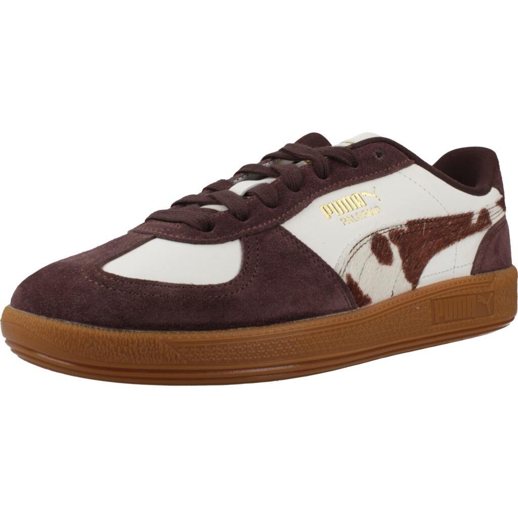 Buty PUMA YELLOW PALERMO COW Brązowy