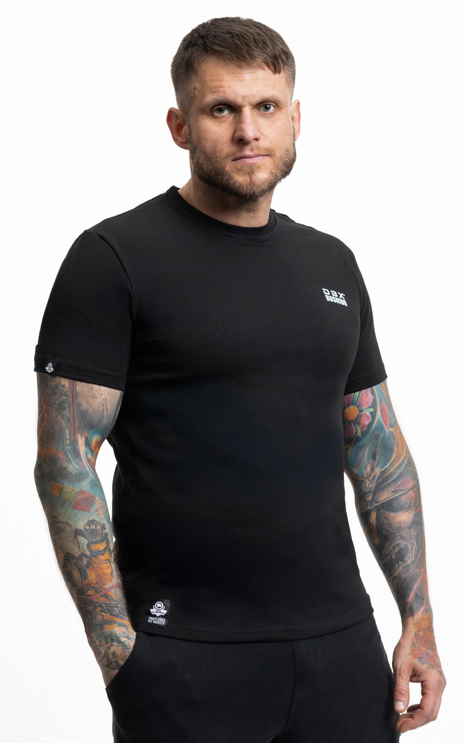 T-Shirt bawełniany Premium z logo DBX Bushido
