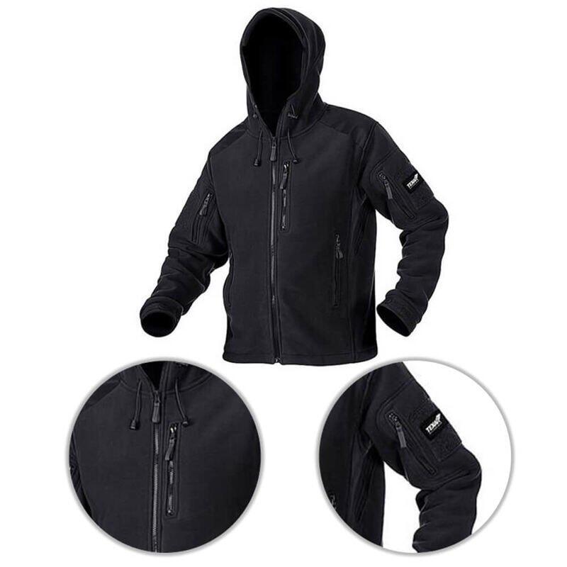 Bluza Polarowa męska Texar Husky Czarna