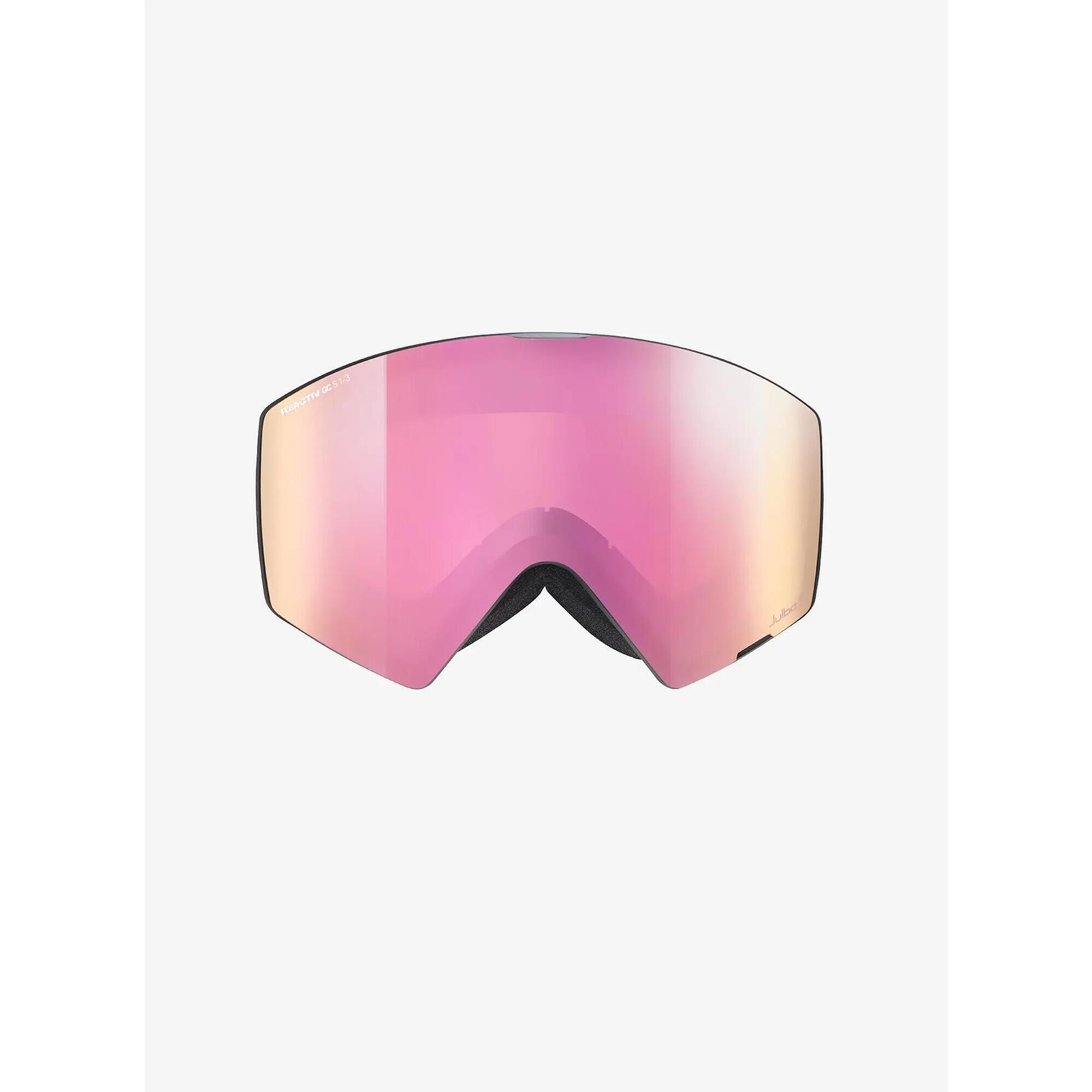 Gogle narciarskie Julbo Razor Edge REACTIV 1-3 Glare Control - black/purple/pink
