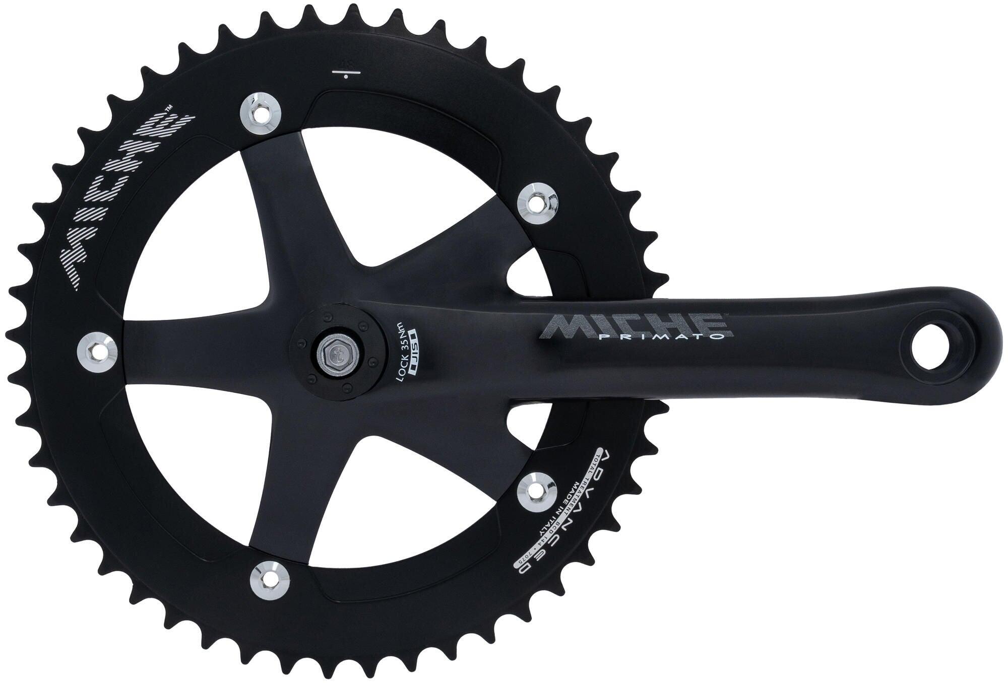 Korba MICHE Pista 48 zębów 170mm czarna