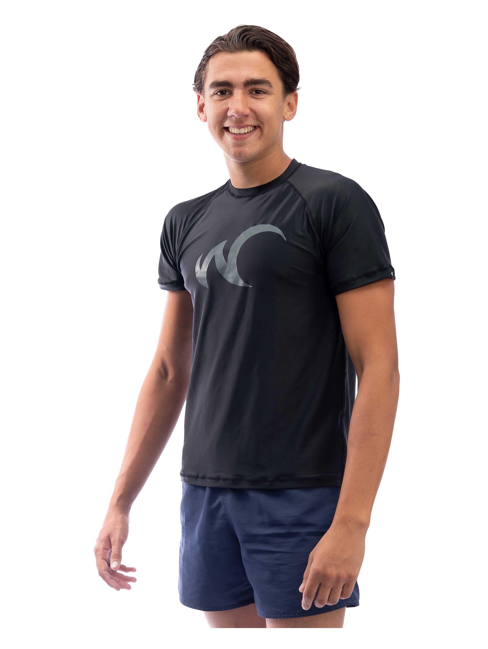 Męska koszulka Watrflag Cadiz Regular Fit Czarny