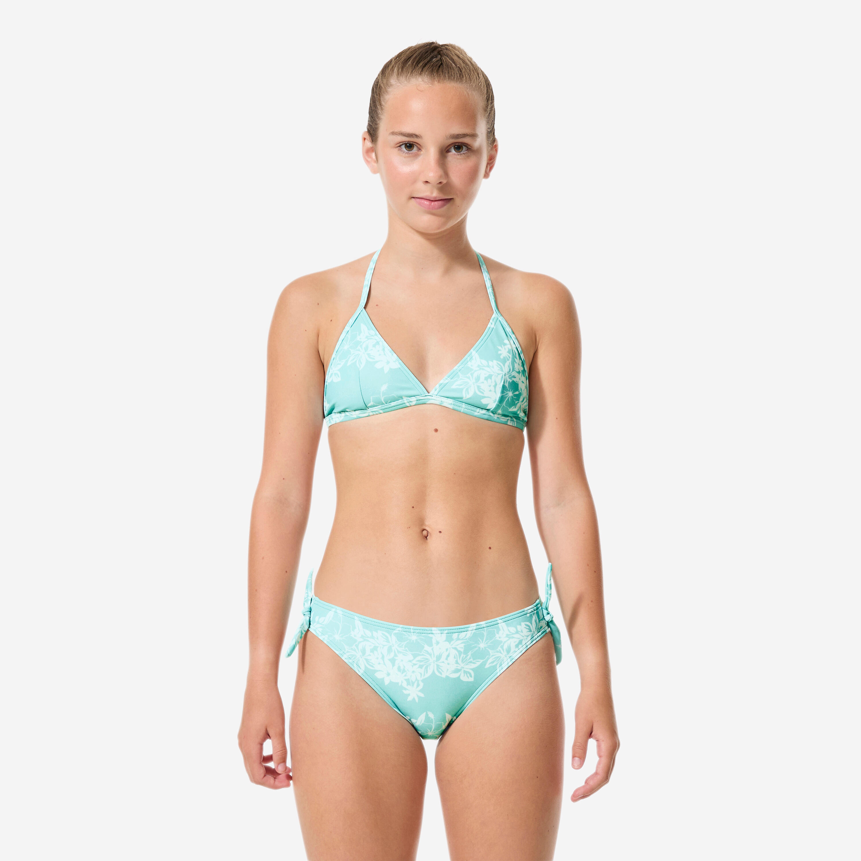 Kostium kąpielowy dwuczęściowy surfingowy dla dzieci Decathlon Tania Paradise