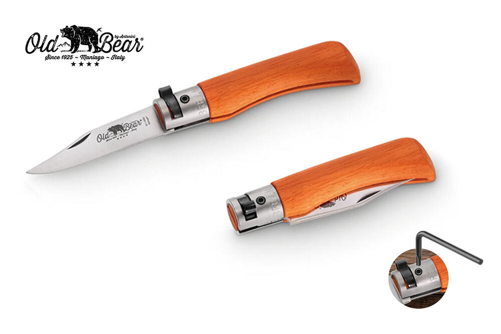Nóż składany włoski Antonini Satin Stainless XS