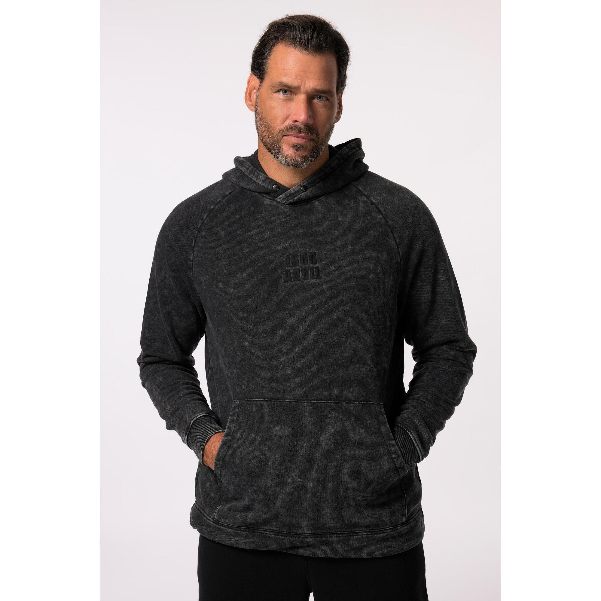 Męska Bluza z kapturem fitness kaptur do rozm. 7XL