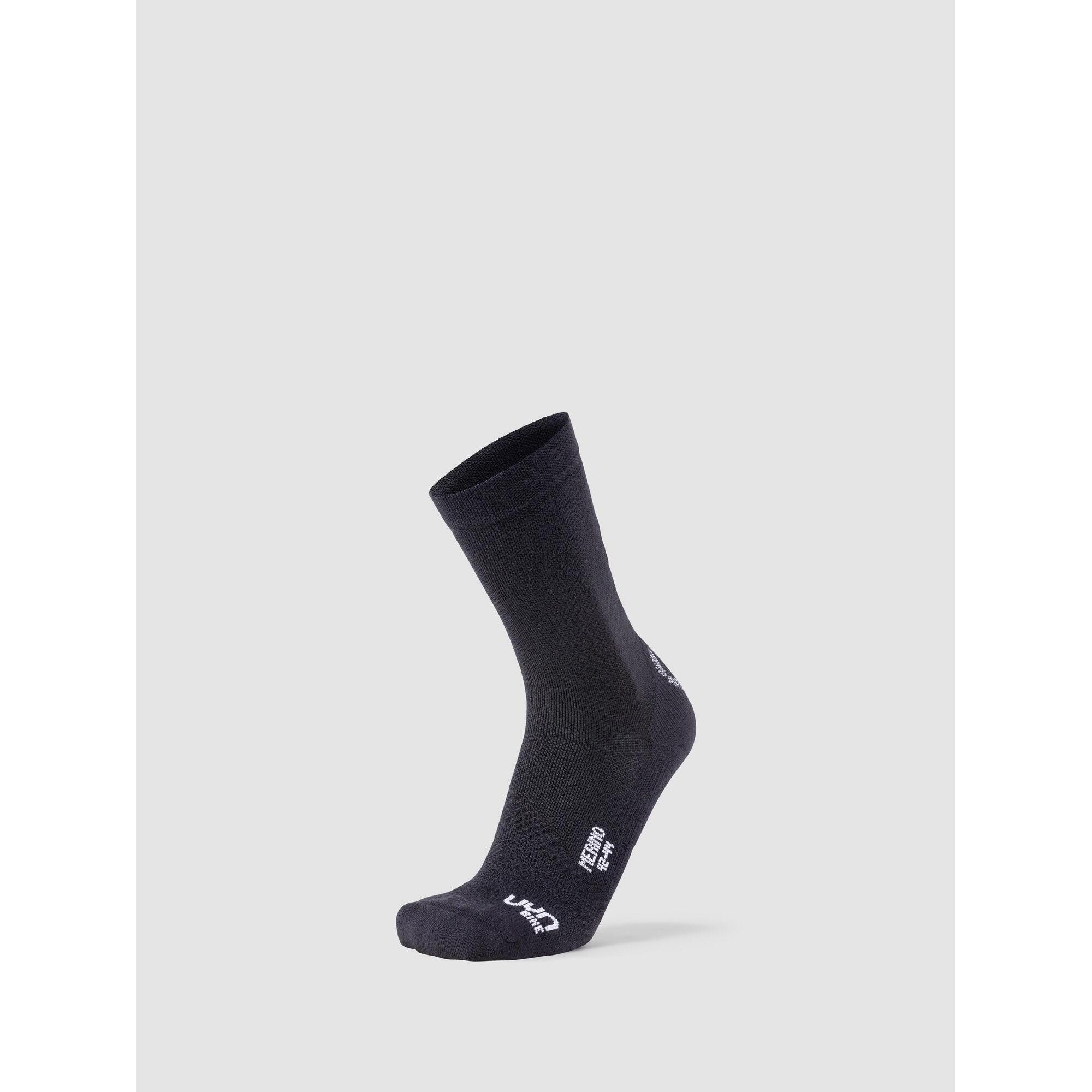 Skarpety UYN Merino Socks Black White