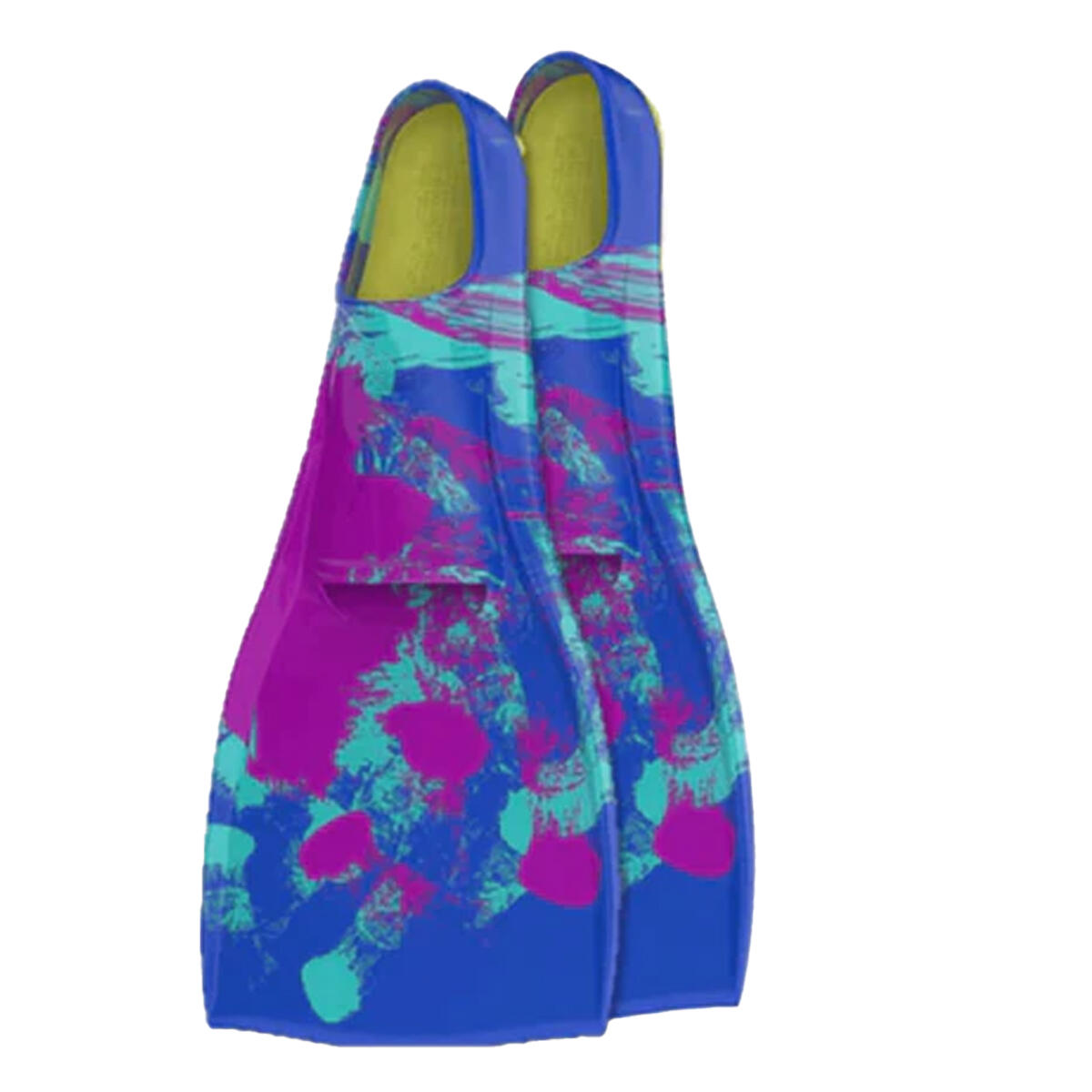 Płetwy Do Nurkowania Unisex Dla Dorosłych Z Długim Ostrzem