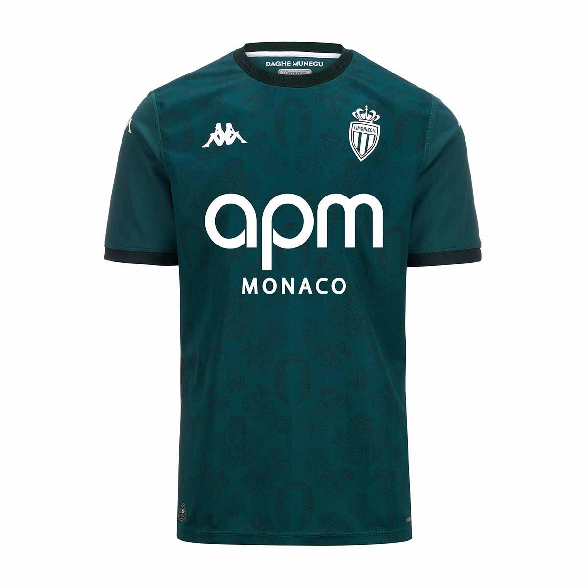 Dziecięca koszulka wyjazdowa AS Monaco Kombat 2024/25