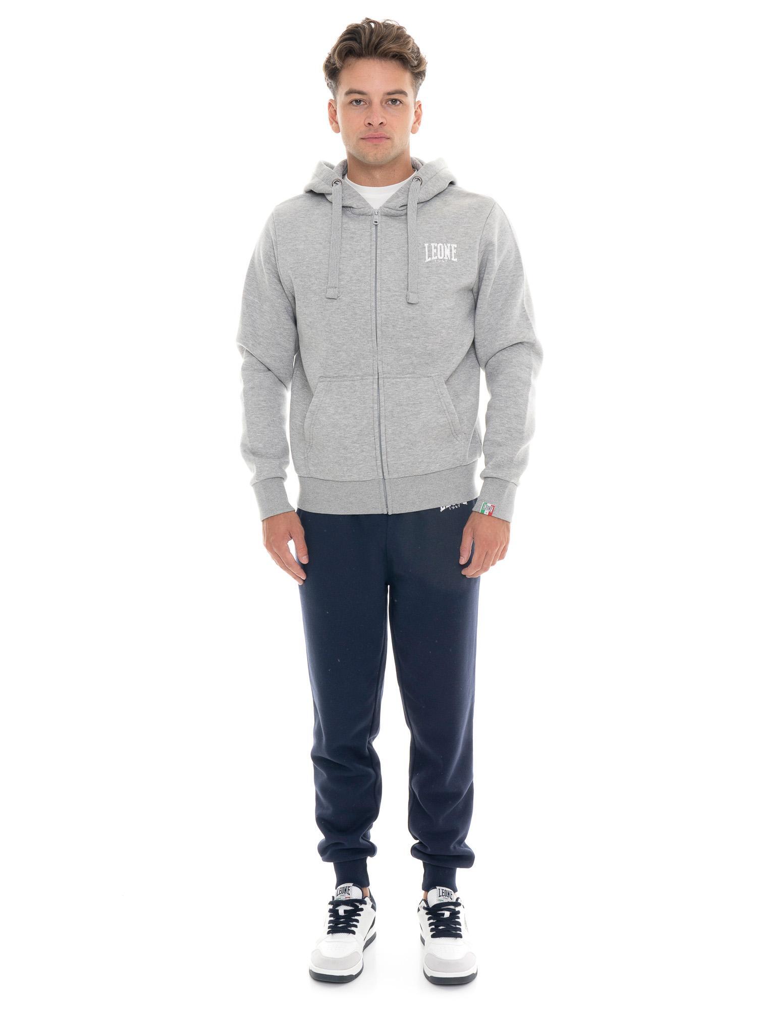 Bluza z bawełna z kaptur na co dzień na siłownię