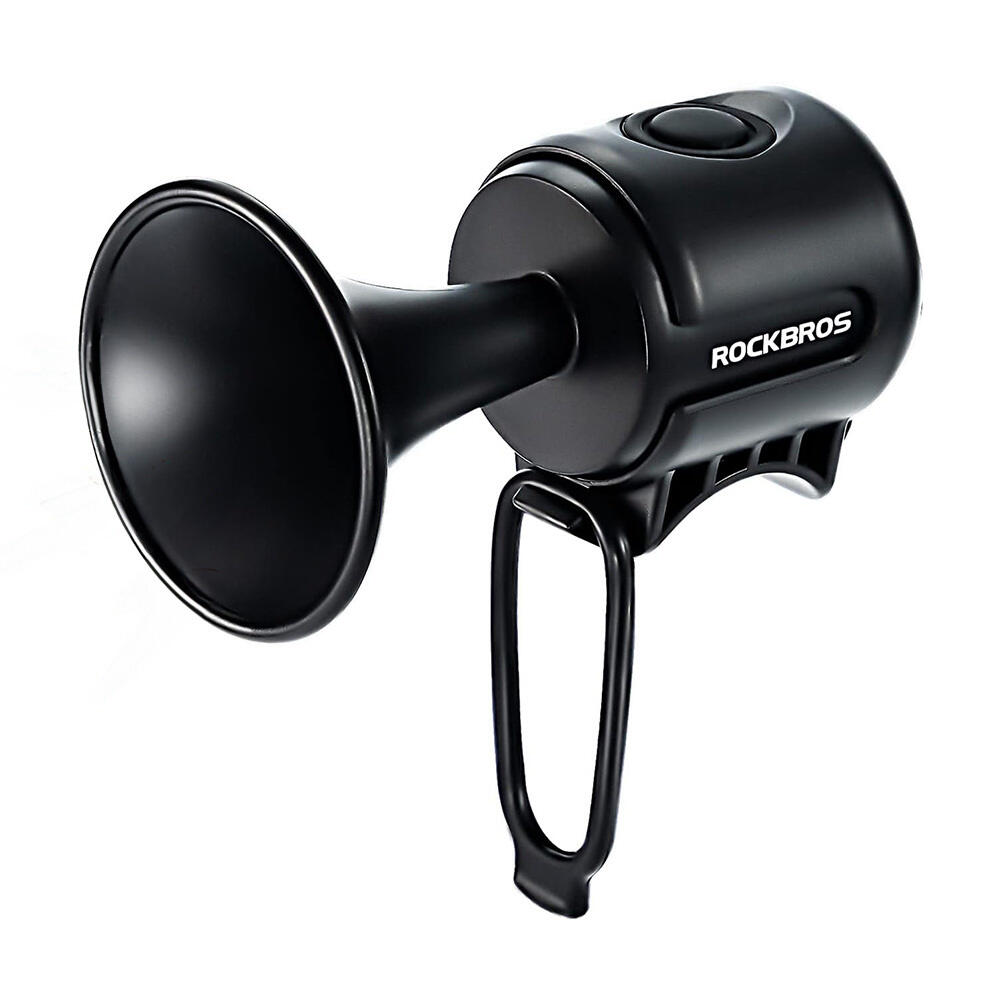 dzwonek rowerowy rockbros 34210002001 elektroniczny - czarny