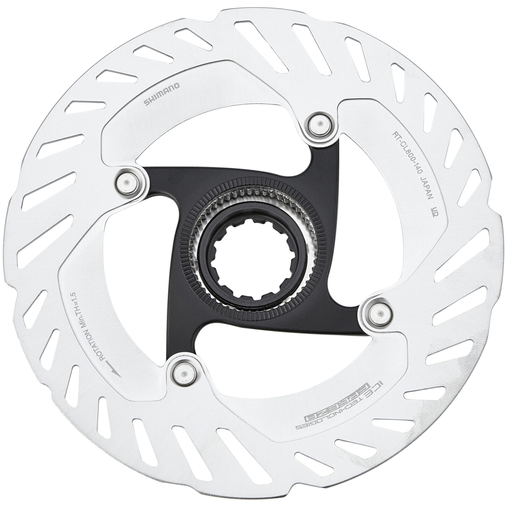 Tarcza hamulcowa Shimano avec bague de blocage cannelures internes avec aimant R