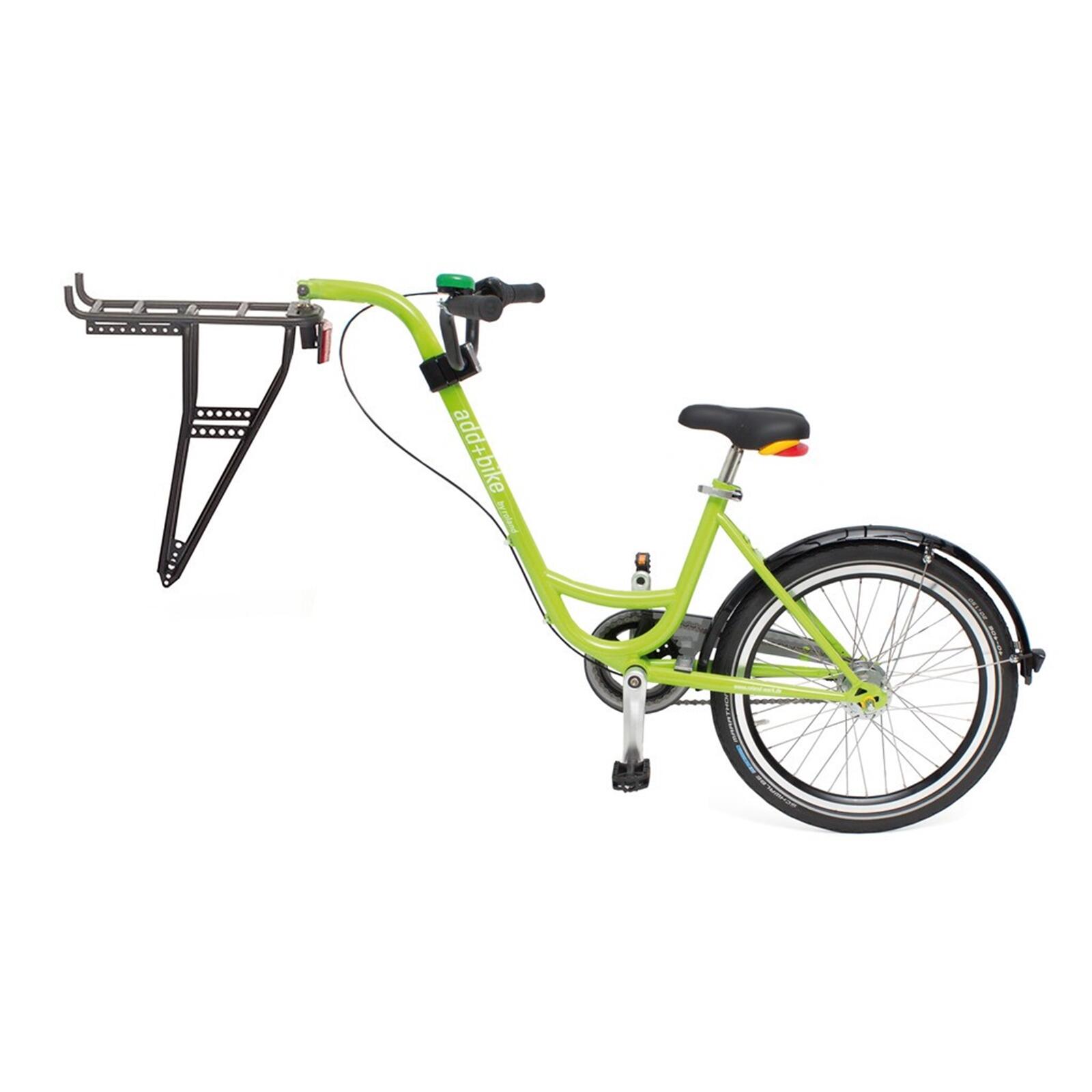 Roland ADD+ fotelik towarzyszący na bagażnik Nexus 3 freewheel zielony