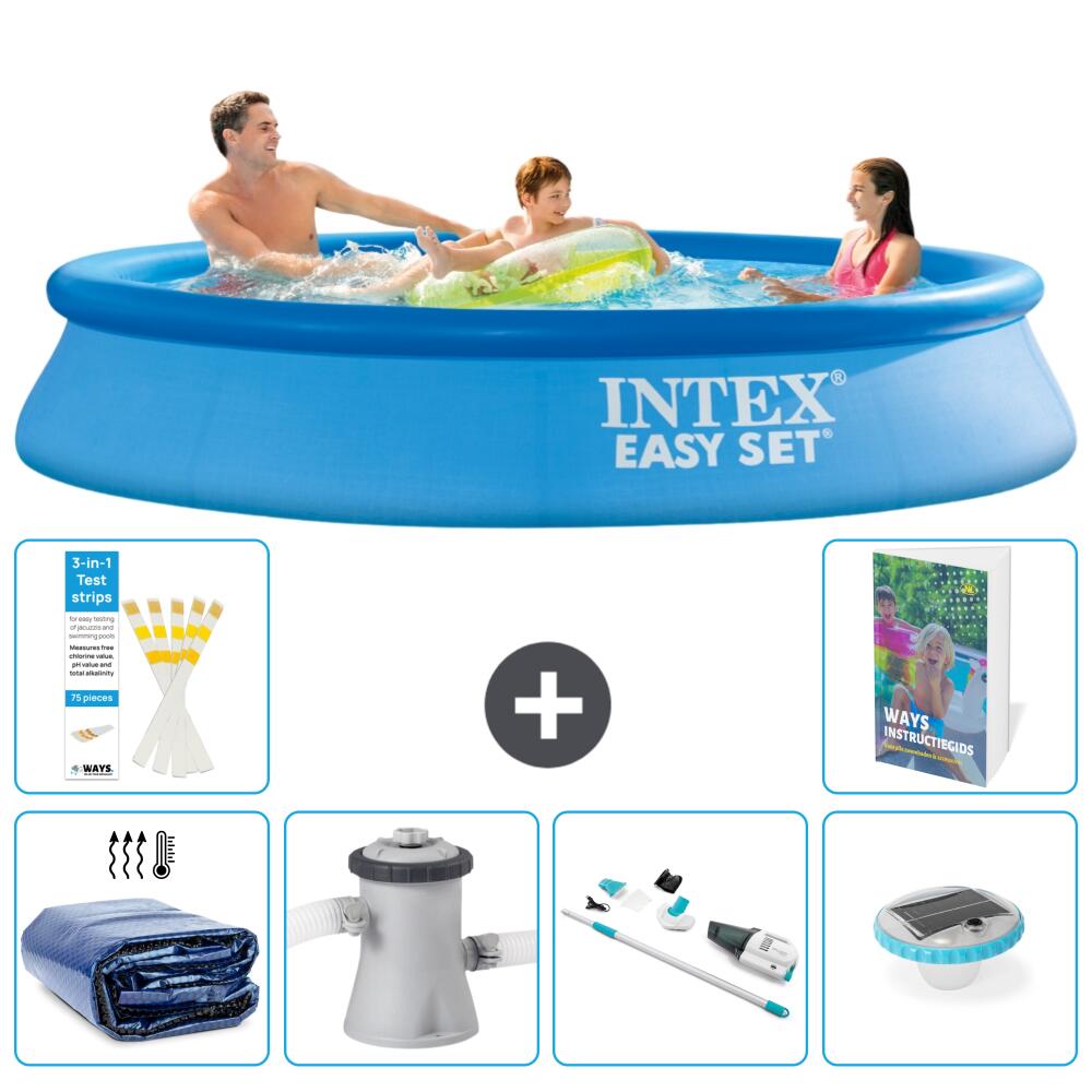 INTEX Basen Easy Set Okrągły - 305x61 cm - 7-częściowy S81