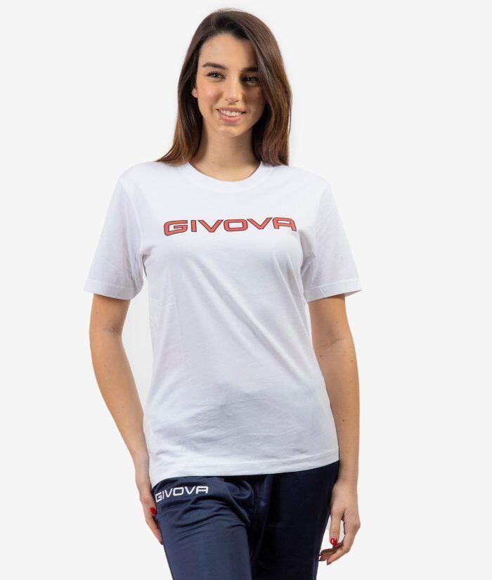 Bawełniana koszulka Givova Spot White White
