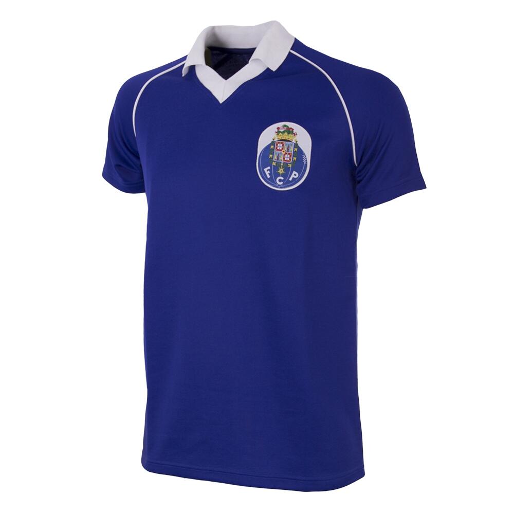 Koszulka retro dla dorosłych - FC Porto 1971-72 - Niebiesko-Biała