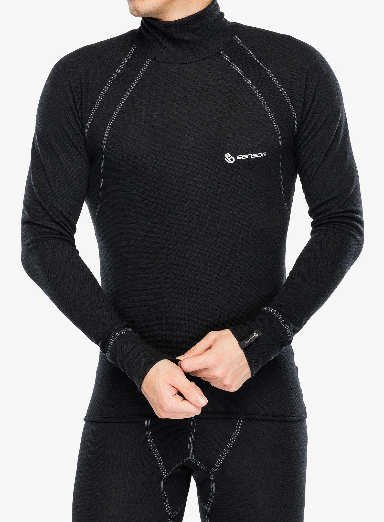 Bluza termoaktywna Sensor Double Face Turtleneck Tee LS