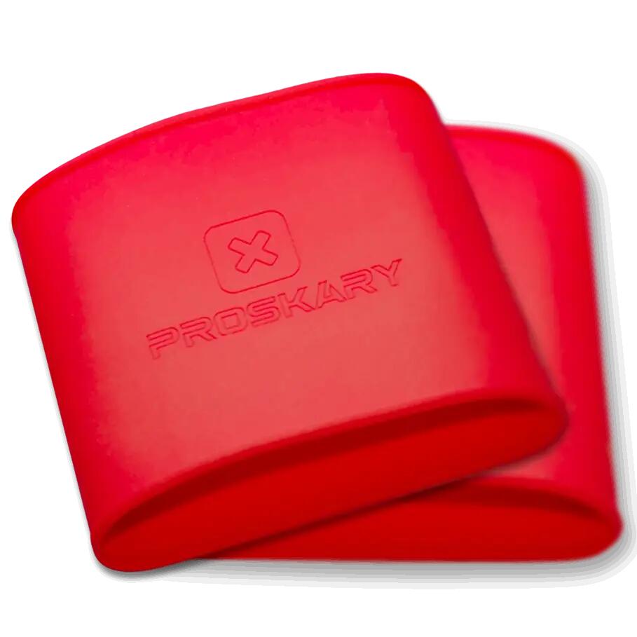Фото - Захист для активного відпочинку PROSKARY Opaski podtrzymujące ochraniacze Proskary silikonowe Czerwony 40 M