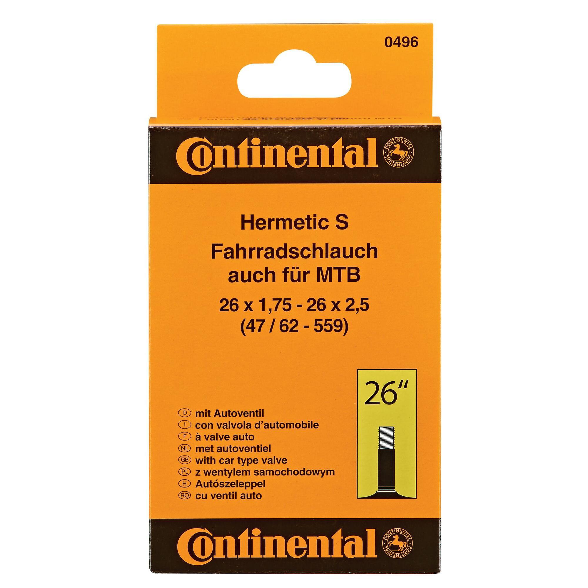 Dętka CONTINENTAL 26 cali x 1.75 - 2.125 wentyl samochodowy