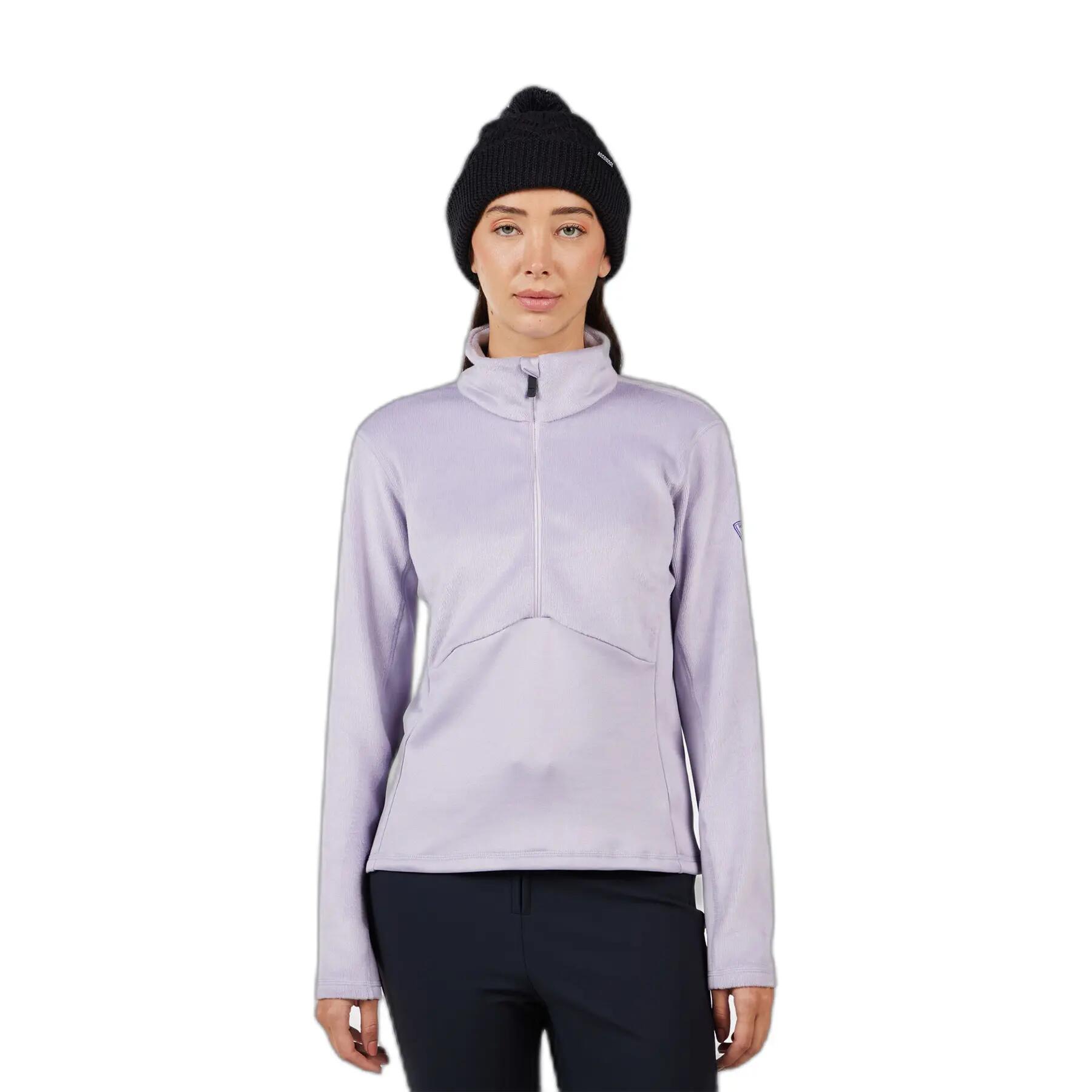 Kurtka narciarska 1/4 Zip damska Rossignol Diretta