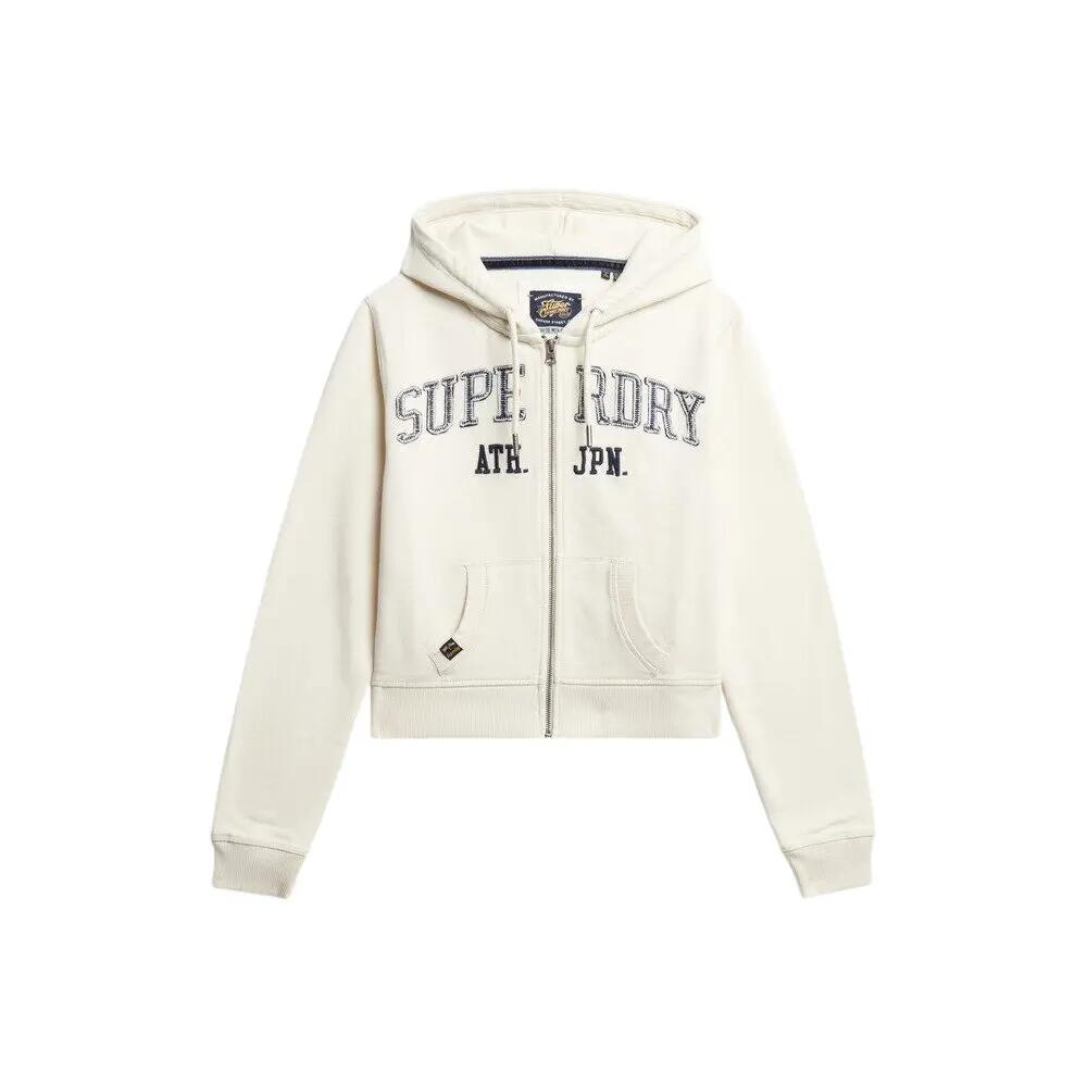 Króka, luźna, zapinana na zamek bluza z kapturem damska Superdry Athletic Essent