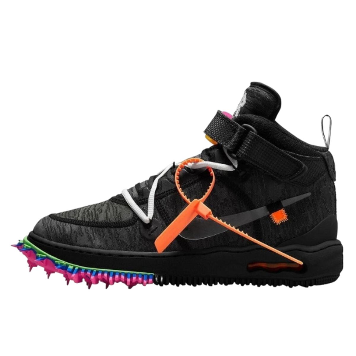 Nike Air Force 1 Mid Off-White Clear Black