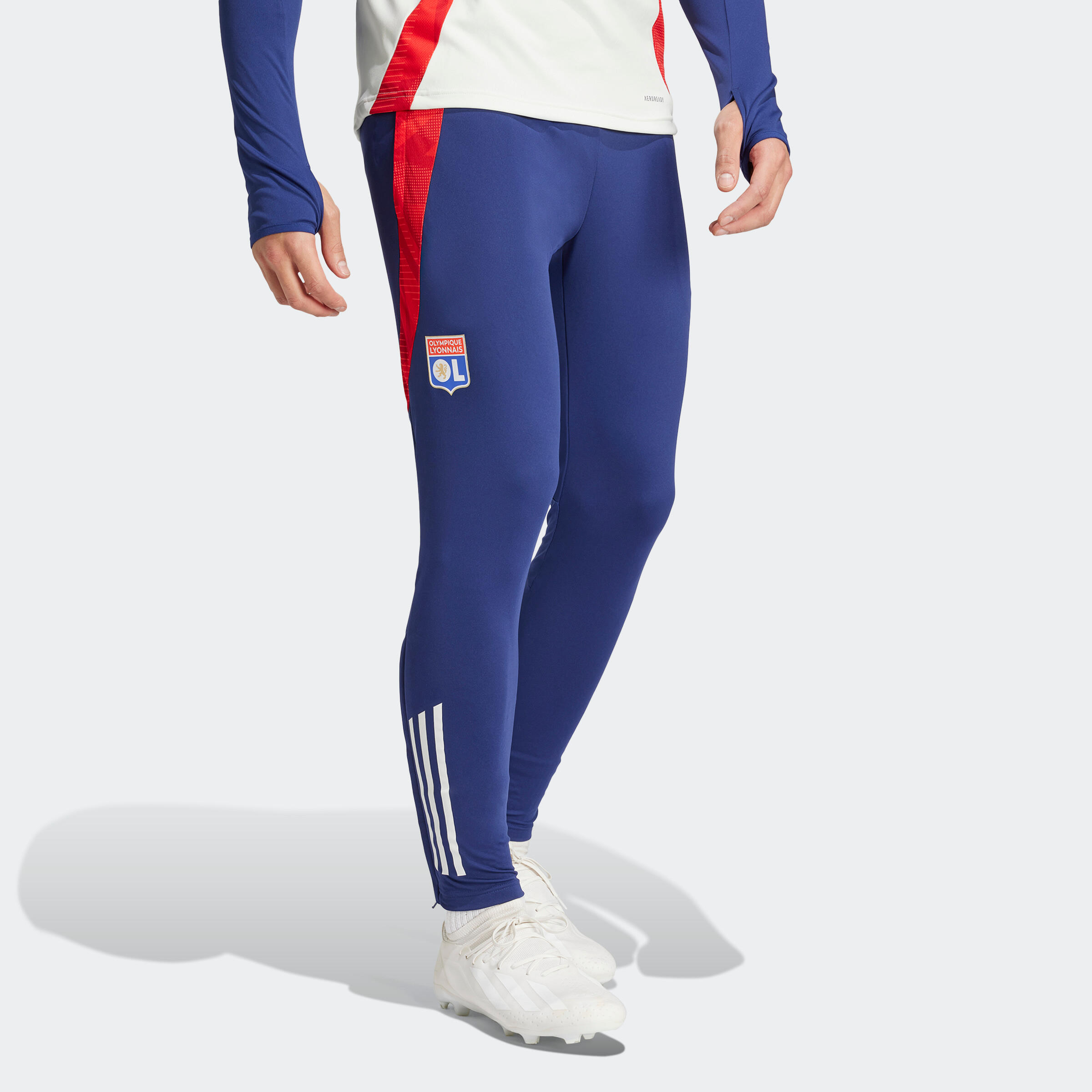 Spodnie piłkarskie treningowe ADIDAS Olympique Lyonnais 24/25