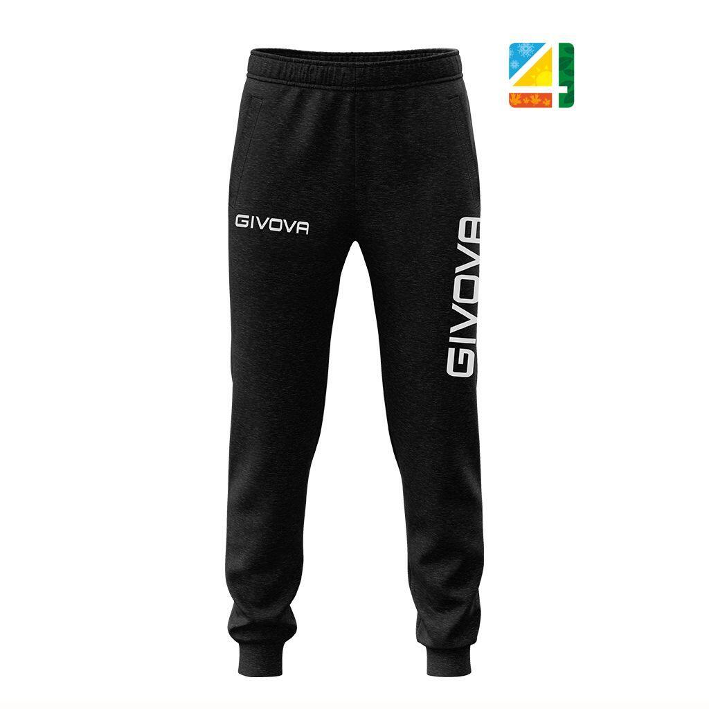 Spodnie dresowe Givova Pants Big Logo czarne 2XL