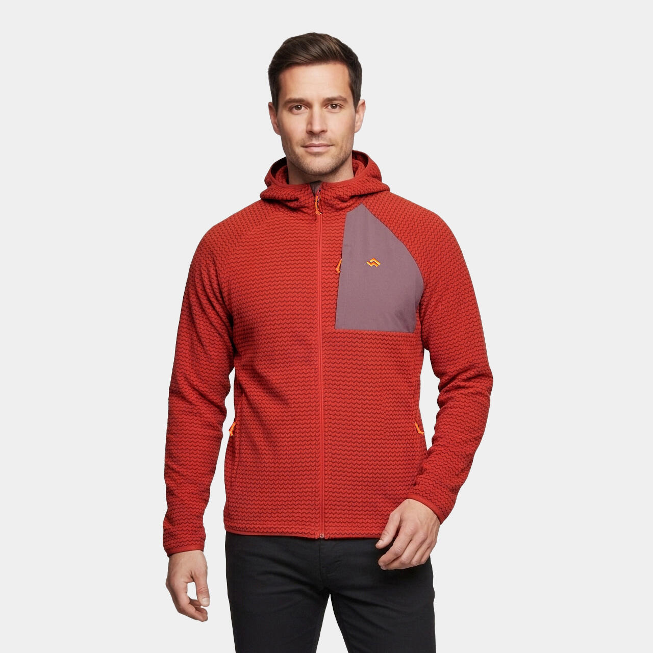 Bluza polarowa męska z kapturem Alpinus Ruen
