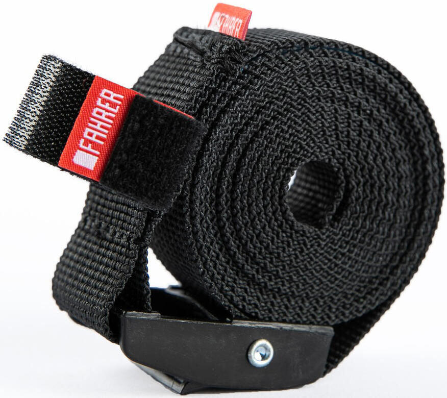 FAHRER Cargo Strap pas mocujący 150 cm czarny
