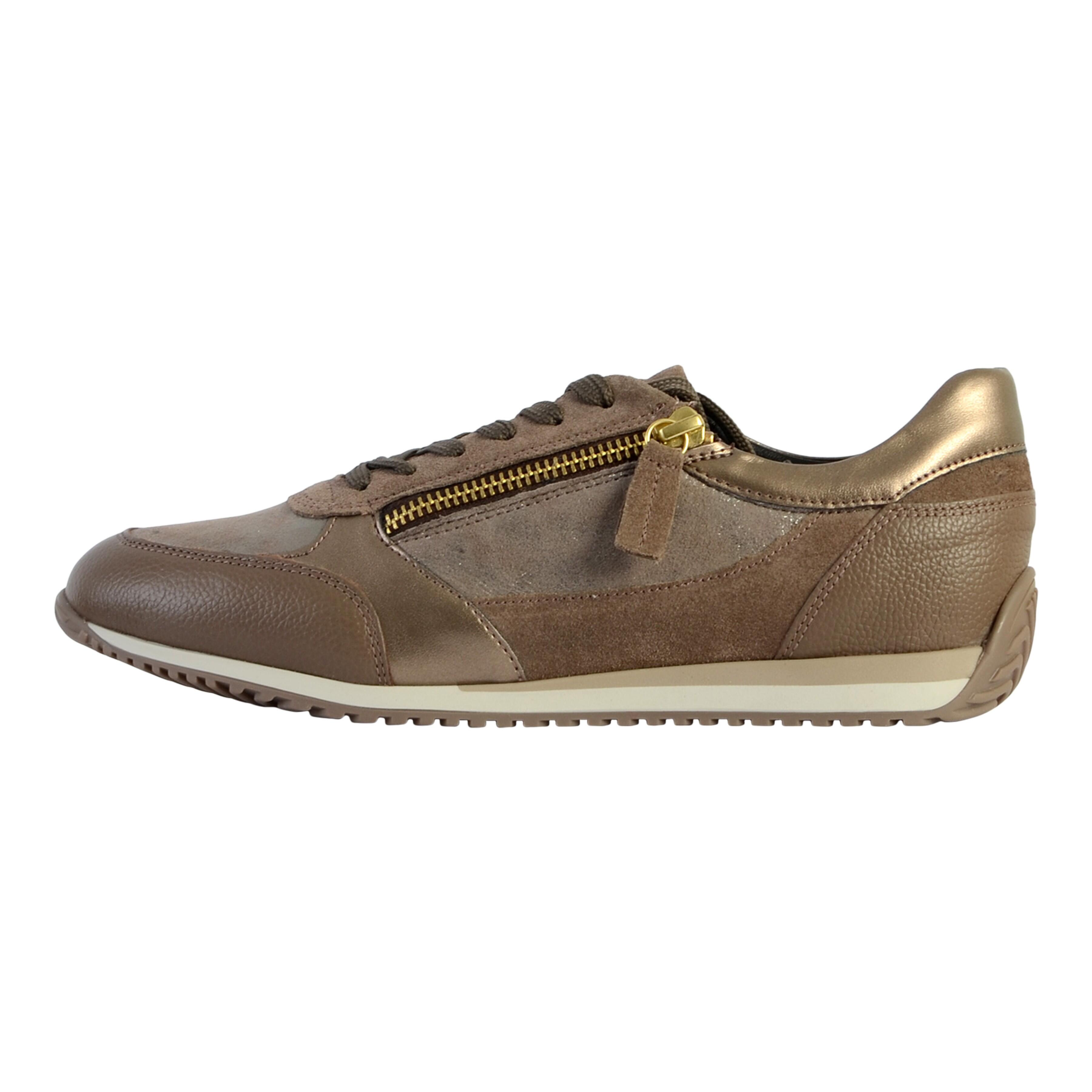 Baskets Femme Baskets Geox D CALITHE Marron Marron Geox