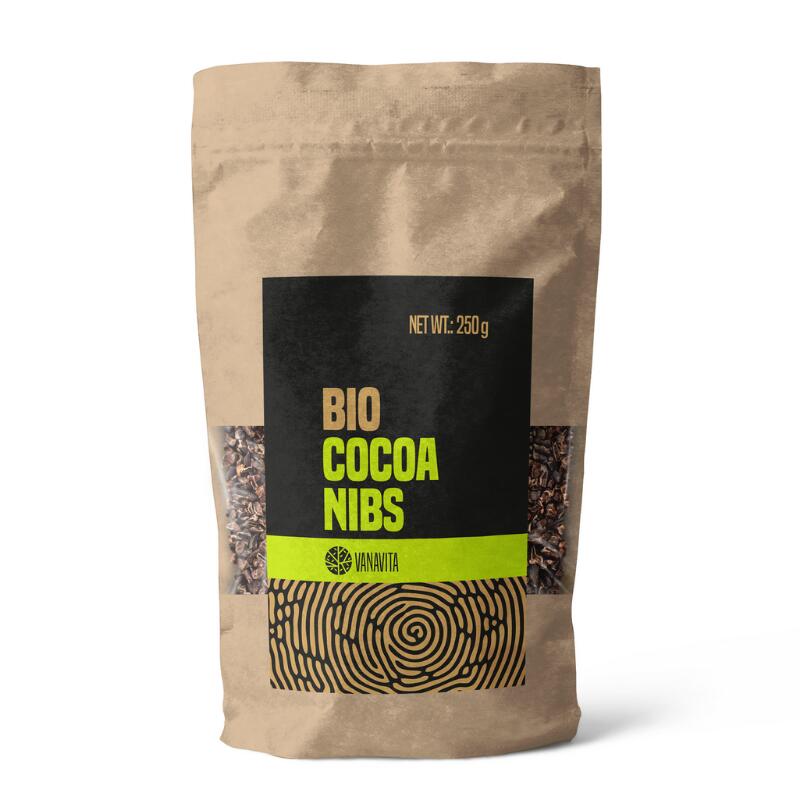 Ziarna kakaowca BIO kruszone 250 g