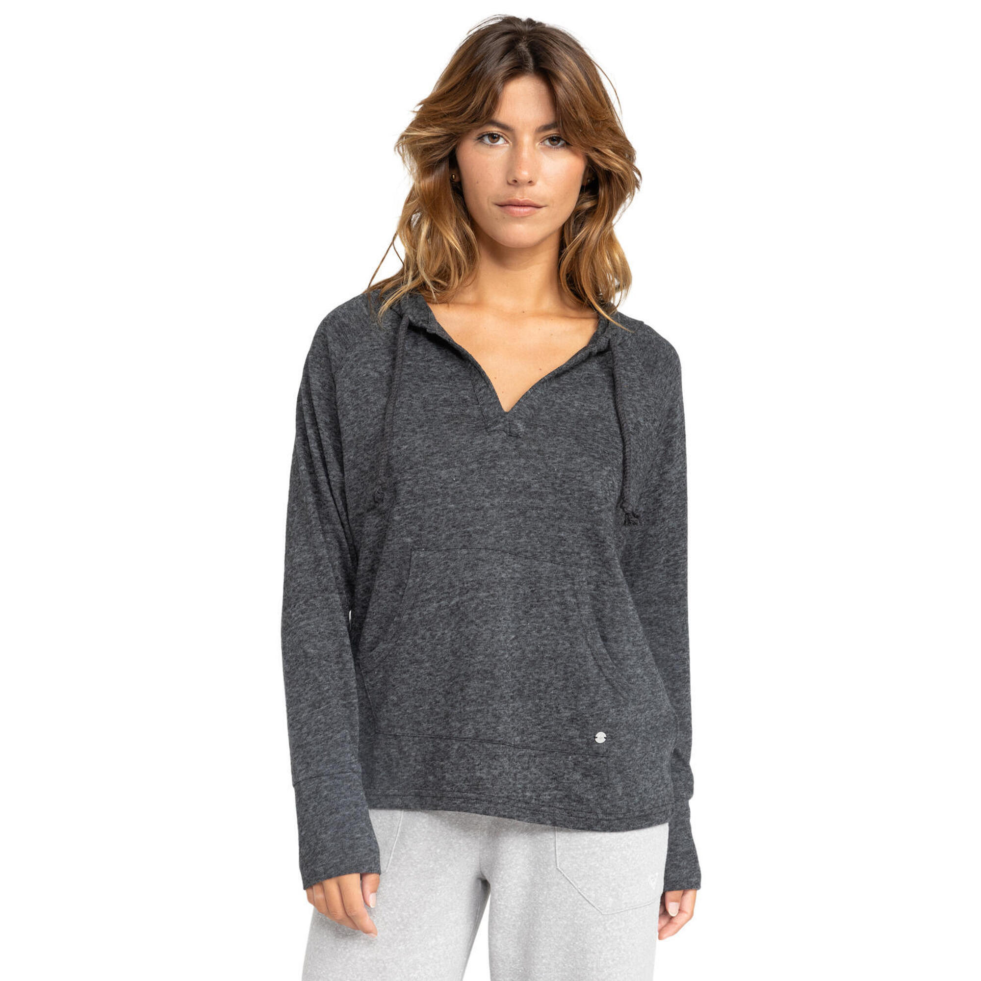 Bluza z kapturem dla Kobiety DESTINATION SURF Czarny